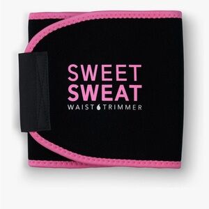 Sweet Sweat Waist Trimmer Women size small Black and Pink